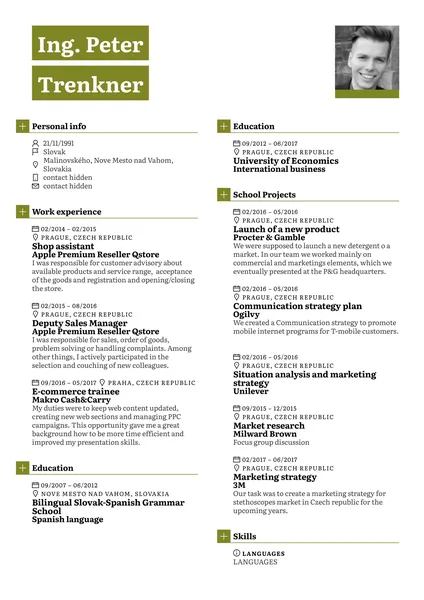 Modelo de currículo do Gerente de Linha de Produtos Dell Junior