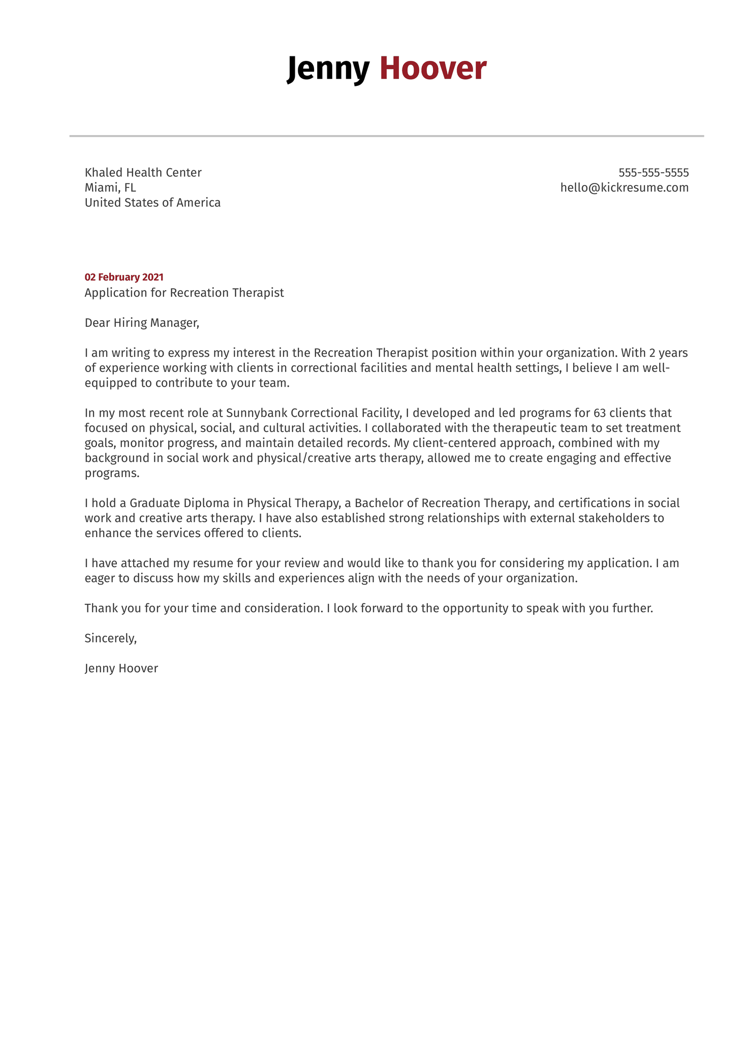 Mental Health Cover Letter Examples LeticiaTillotson Blog