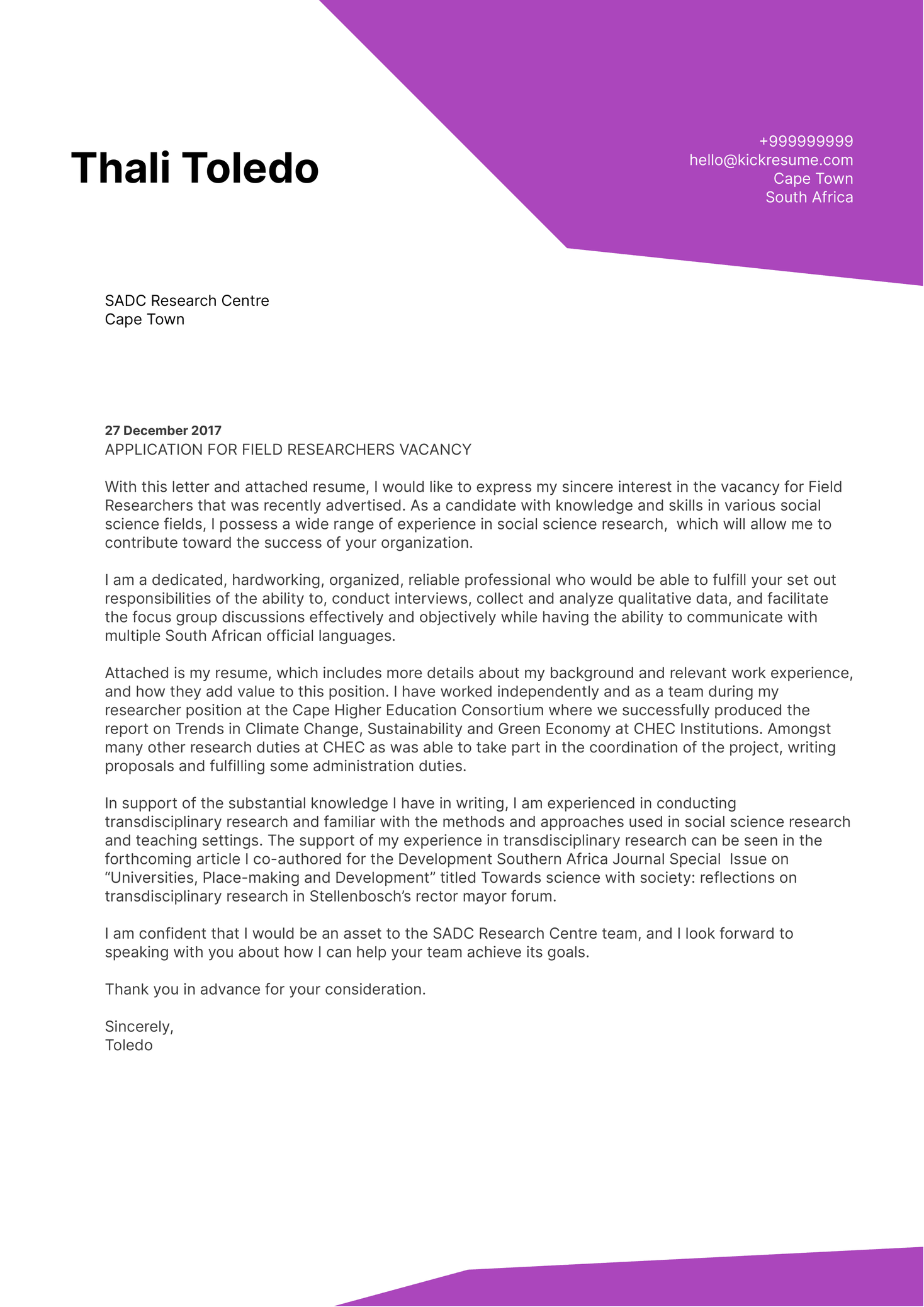 Spectacular Info About Cover Letter Examples Scientist Cv Template 